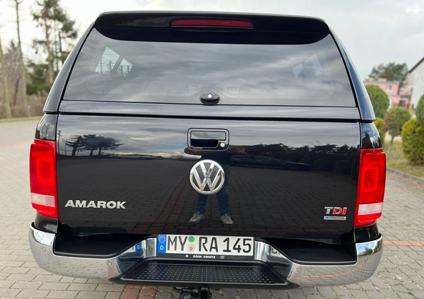 Volkswagen Amarok cena 92900 przebieg: 170523, rok produkcji 2016 z Elbląg małe 466